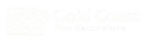 Gold Coast Pool Restorations Logo White